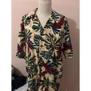 The Hawaiian Original Hilo Hattie Vintage Shirt Made in USA- large